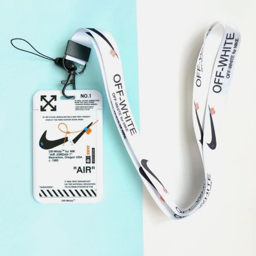 Nike Lanyard ID Holder - WHITE
